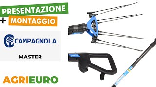 Presentazione e montaggio del Campagnola MASTER  Abbacchiatore elettrico a batteria 150220 cm [upl. by Curry]