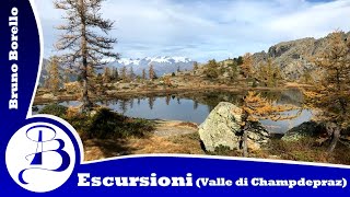 Giro dei 7 laghi Parco Naturale Mont Avic  Rifugio Barbustel da Veulla Champdepraz  AO 4K video [upl. by Netty122]