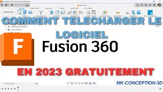 Comment télécharger fusion 360 gratuitement [upl. by Einnel]