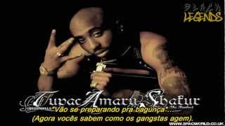 2Pac  Ambitionz Az A Ridah Legendado [upl. by Ecnarrot910]