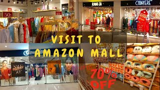 Visit to Amazon Mall in DHA Islamabad  Factory Outlet Shopping with 5070 OFF WorldAround ME360 [upl. by Mcquade271]