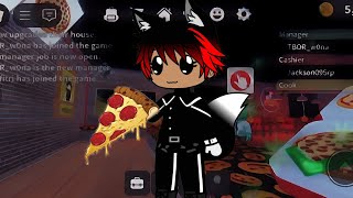 when me go pizza worker x Roblox [upl. by Marra]