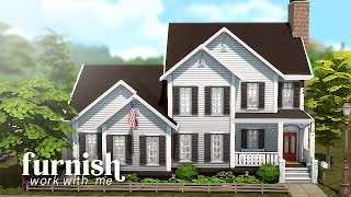 Finish furnishing this beautiful home with me  p2  Sims 4 [upl. by Cilo]