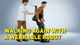 The exoskeleton that helps people with disabilities walk again [upl. by Eissirk]