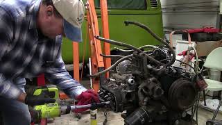 Rebuilding a Vanagon waterboxer engine part 6 [upl. by Eelrahc]