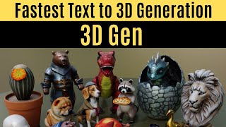 Meta 3D Gen  Fast Pipeline for Textto3D Asset Generation [upl. by Micaela69]