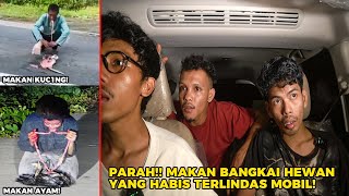 LARI JIKA KETEMU ORANG INI DI JALAN PENGANUT ILMU HITAM PEMAKAN BANGK4I HEWAN HABIS TERLINDAS [upl. by Aivitnahs]