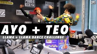 Ayo amp Teo Rolex  Llama Llama Dance Challenge [upl. by Nolava]