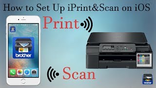 Brother DCP T500W iPrintampScan Setup [upl. by Sergei926]