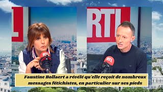 Faustine Bollaert se Confie sur le Chantage et les Messages Bizarres quelle Reçoit Quotidiennement [upl. by Elletnahs]