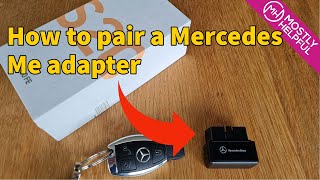 Mercedes Me Adapter  How to pair when you upgrade your phone [upl. by Auhsohey]