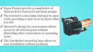 Hayward Super Pump and Hayward Super II Pool Pumps [upl. by Spragens]