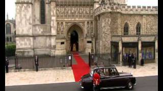 Kate Middleton arrives at Westminster Abbey for wedding [upl. by Isidore]