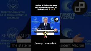 pidato erdogan bahasa indonesia tentang netanyahu shorts ai palestina viral [upl. by Miuqaoj]