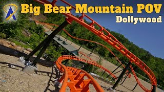 Big Bear Mountain FrontRow POV at Dollywood Park [upl. by Tori]