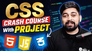 CSS Crash Course For Beginners  Complete CSS Tutorial with Project [upl. by Yeldahc]