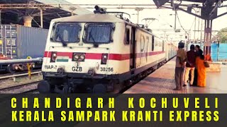 Mumbai To Thrissur by 12218 Kerala Sampark Kranti Express [upl. by Eisiam]