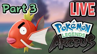 Permadeath run rules in description  Pokemon Legend Arceus Part 3 [upl. by Oj964]