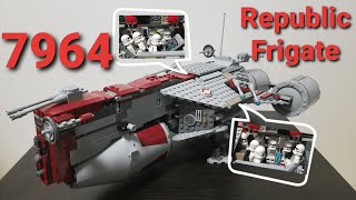 LEGO Star Wars 7964 Republic Frigate Modification39th [upl. by Jeggar]