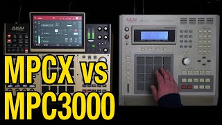 Akai MPC X versus MPC3000 Sound Comparison Shoot Out [upl. by Nafri]