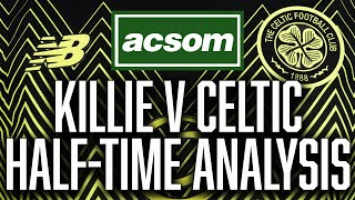 Kilmarnock v CELTIC  LIVE HalfTime Analysis  A Celtic State of Mind  ACSOM [upl. by Yelloh]