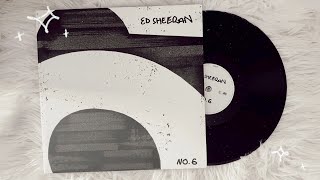 ed sheeran  no6 collaborations project vinyl unboxing [upl. by Iden765]