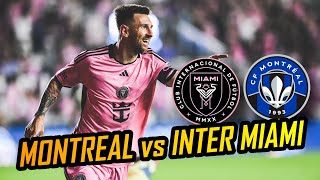 PREVIA MONTREAL vs INTER MIAMI Horarios Canales  Messi a Canadá por Goles [upl. by Oswell9]