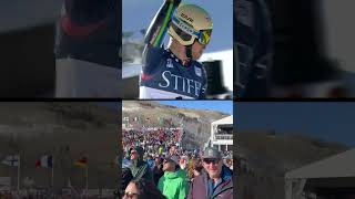 That support hits differently at Beaver Creek 🙌🇺🇸 Super performance by River Radamus fisalpine [upl. by Eiramenna685]