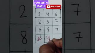 FUN WITH MATHS🤯🐲maths explore mathtricks shorts shortvideo [upl. by Delle410]