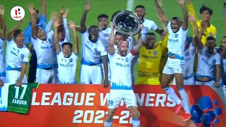 Jamshedpur FC lift the HeroISL 202122 League Winners Shield [upl. by Ainimre]