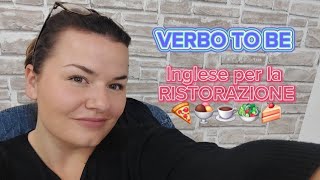 Spiegazione COMPLETA del verbo TO BE  esempi pratici per la RISTORAZIONE🧁🍣 [upl. by Anuayek]