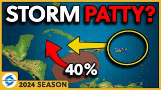 Patty could develop in the Caribbean Heavy rains for the Greater Antilles and Central America [upl. by Aihsenyt]