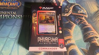 MtG Phyrexia All Will Be One Rebellion Rising Commander Deck [upl. by Fulcher]