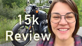 15000 Mile Review  Triumph Bonneville T120 Black [upl. by Ydderf]