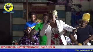 RTPCRUSADE RESCUE THE PERISHING CRUSADE AKYEM TAKROWASE  DAY 7 [upl. by Naginarb]