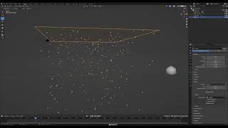 Making Fast n Easy Snow with Particles  Blender 30 Tutorial [upl. by Gilchrist]