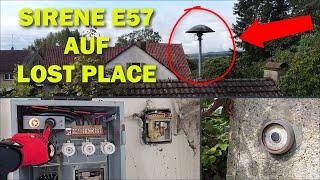 SIRENE E57 AUF LOST PLACE  Probealarm zum Warntag 2024 in Hofwiesen [upl. by Rosana]