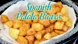 Spanish Patatas Bravas  Spicy Crispy Potatoes│Episode 031 │Ill Eat For Food [upl. by Jordana]