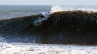 SCORING EPIC SURF in CAPE HATTERAS [upl. by Nakashima771]