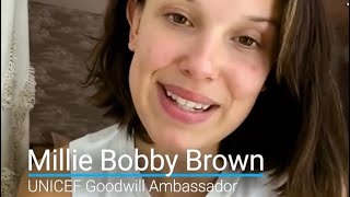 Millie Bobby Brown  UNICEF [upl. by Ezzo402]