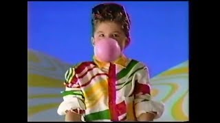 1991  Fruit Stripe Gum  Yipes Stripes Commercial [upl. by Repard]