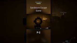 Escaping the Sandstorm 2 MW3 callofduty cod mw3 gaming shorts shortsvideo viralshorts shoot [upl. by Enahsal]