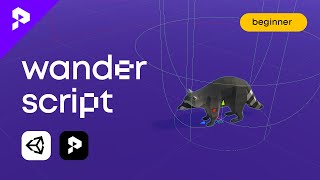 Low Poly Animated Animals Wander Script Tutorial [upl. by Ojoj312]