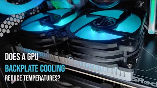 Unbox GPU Backplate Aluminum Heatsink Cooler on RX7900XTX  Asrock Taichi [upl. by Cilurzo]