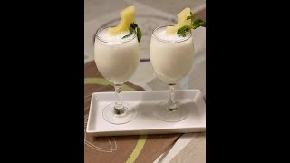 Pina Colada Recipe  Summer Special Drink  Maayari Foods [upl. by Lacsap]