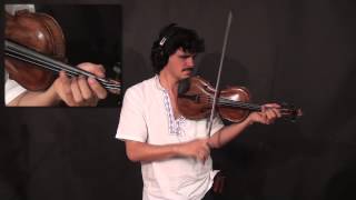 Tcha Limberger  Gypsy Violin  Am Csardas  Hungarian Viola Style Rhythm [upl. by Alludba]