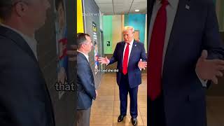 President Trumps Shift at McDonalds [upl. by Silin595]