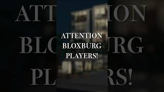 Don’t miss the 1 Year Celebration of our luxurious hotel 🎂🎉 bloxburg roblox [upl. by Shull394]