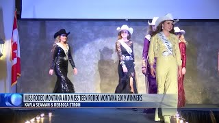 Miss Rodeo Montana and Miss Teen Rodeo Montana are crowned [upl. by Lawtun22]