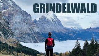 GRINDELWALD  Panoramarunde  der Eiger zum Greifen nah 😲🗻 [upl. by Elurd707]